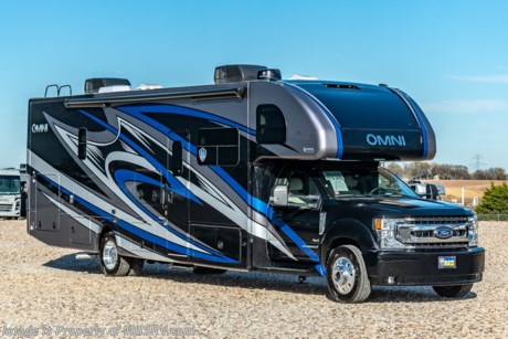 5-18-22  &lt;a href=&quot;http://www.mhsrv.com/thor-motor-coach/&quot;&gt;&lt;img src=&quot;http://www.mhsrv.com/images/sold-thor.jpg&quot; width=&quot;383&quot; height=&quot;141&quot; border=&quot;0&quot;&gt;&lt;/a&gt;  MSRP $282,908. New 2022 Thor Motor Coach Omni RS36 4 X 4 Bunk Model Super C Diesel. The RS36 floor plan measures approximately 37 feet 9 inches in length and is highlighted by a full wall slide, king bed, exterior kitchen, theater seating with footrests, washer/dryer prep, a spacious bathroom with dual entrances and a great kitchen and living room layout with tons of sleeping and dining space for the family! It is powered by the Ford&#174; 6.7L Power Stroke&#174; V8 turbo diesel engine with 330HP, 825 lb.-ft. torque and 10 speed transmission with selectable drive modes including Tow/Haul, Eco, Deep Sand/Snow. Additional driver comforts found on the F600 4 X 4 chassis include audible lane departure warning system, pre-collision assist with automatic emergency braking (AEB) and forward collision warning, automatic headlights, FordPass™ Connect 4G Wi-Fi modem, fog lamps, rear view mirror with backup monitor, SYNC&#174; 3 enhanced voice recognition communications and entertainment system, color touchscreen, 911 assist, AppLink and smart-charging USB ports, navigation, side view cameras, emergency engine start switch and much more! This beautiful Super C luxury diesel RV also features the optional child safety tether and features aluminum wheels, automatic leveling jacks, power patio awning with LED lighting, frameless windows, keyless entry, residential refrigerator, large OTR convection microwave, solid surface kitchen counter top, ball bearing drawer guides, large TV in living area, exterior entertainment center with sound bar, Onan diesel generator with automatic generator start, multiplex wiring control system, tankless water heater, 1800-watt inverter and much more. For additional details on this unit and our entire inventory including brochures, window sticker, videos, photos, reviews &amp; testimonials as well as additional information about Motor Home Specialist and our manufacturers please visit us at MHSRV.com or call 800-335-6054. At Motor Home Specialist, we DO NOT charge any prep or orientation fees like you will find at other dealerships. All sale prices include a 200-point inspection, interior &amp; exterior wash, detail service and a fully automated high-pressure rain booth test and coach wash that is a standout service unlike that of any other in the industry. You will also receive a thorough coach orientation with an MHSRV technician, a night stay in our delivery park featuring landscaped and covered pads with full hook-ups and much more! Read Thousands upon Thousands of 5-Star Reviews at MHSRV.com and See What They Had to Say About Their Experience at Motor Home Specialist. WHY PAY MORE? WHY SETTLE FOR LESS?
