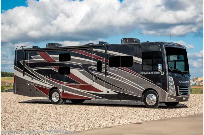 2022 Thor Motor Coach Challenger 37DS 2 Full Baths Bunk House W/ Theater Seats, King Bed, OH Loft, Exterior TV