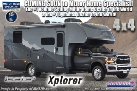 4-15-22 &lt;a href=&quot;http://www.mhsrv.com/other-rvs-for-sale/dynamax-rv/&quot;&gt;&lt;img src=&quot;http://www.mhsrv.com/images/sold-dynamax.jpg&quot; width=&quot;383&quot; height=&quot;141&quot; border=&quot;0&quot;&gt;&lt;/a&gt;   MSRP $255,885. The 2022 Dynamax Isata 5 Series model 30FW Super C is approximately 32 feet 1 inch in length. Optional features includes the beautiful full body paint, 4x4 chassis upgrade, powered theater seating, Xplorer pkg, 2-stage self-leveling front air suspension, and In-Motion Satellite. For 2 year limited warranty details contact Dynamax or a MHSRV representative. For more complete details on this unit and our entire inventory including brochures, window sticker, videos, photos, reviews &amp; testimonials as well as additional information about Motor Home Specialist and our manufacturers please visit us at MHSRV.com or call 800-335-6054. At Motor Home Specialist, we DO NOT charge any prep or orientation fees like you will find at other dealerships. All sale prices include a 200-point inspection, interior &amp; exterior wash, detail service and a fully automated high-pressure rain booth test and coach wash that is a standout service unlike that of any other in the industry. You will also receive a thorough coach orientation with an MHSRV technician, an RV Starter&#39;s kit, a night stay in our delivery park featuring landscaped and covered pads with full hook-ups and much more! Read Thousands upon Thousands of 5-Star Reviews at MHSRV.com and See What They Had to Say About Their Experience at Motor Home Specialist. WHY PAY MORE?... WHY SETTLE FOR LESS?