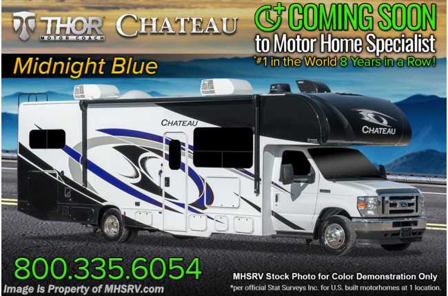 2023 Thor Motor Coach Chateau 31W W/ MORryde© Suspension, 2 A/Cs, Power Driver&apos;s Seat &amp; Much More