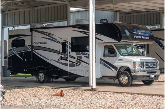 2022 Thor Motor Coach Four Winds 31W W/ Theater Seats, Home Collection, 2 A/Cs, Solar, Back Up Cam, Ext. TV, MORryde© Suspension