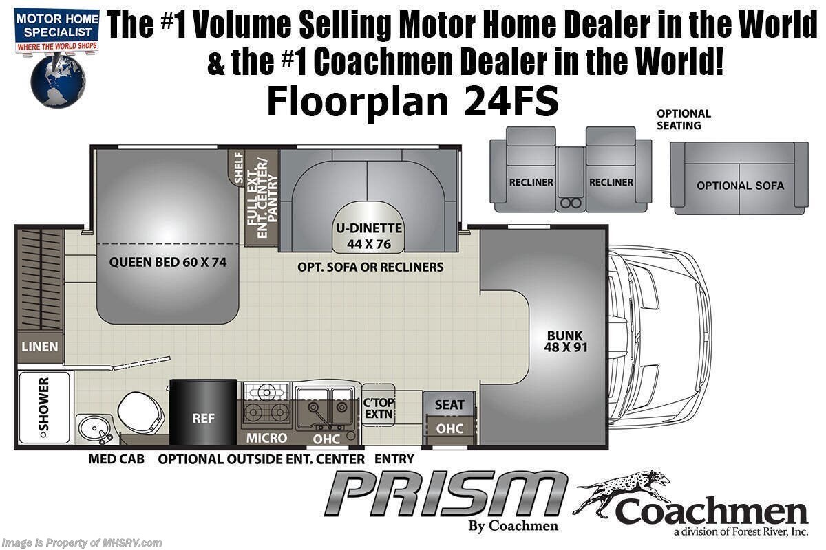 2022 Coachmen Prism Elite 24FS RV for Sale in Alvarado, TX 76009 ...