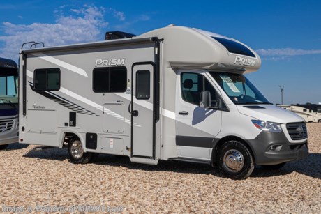 12/30/21  &lt;a href=&quot;http://www.mhsrv.com/coachmen-rv/&quot;&gt;&lt;img src=&quot;http://www.mhsrv.com/images/sold-coachmen.jpg&quot; width=&quot;383&quot; height=&quot;141&quot; border=&quot;0&quot;&gt;&lt;/a&gt; MSRP $139,981. All New 2022 Coachmen Prism Select 24CB for sale at Motor Home Specialist; the #1 volume selling motor home dealership in the world. The Coachmen Prism is a luxurious, easy to drive, multi-use touring vehicle that provides unique styling and amenities. Options on this well appointed RV include dual auxiliary batteries, exterior entertainment center, coach TV, and electric stabilizer jacks. The Prism boasts an impressive list of features that include aluminum laminate sidewalls, high gloss color infused fiberglass, vinyl graphics, slide-out topper awnings, 3.6KW Onan LP generator, stainless still wheel inserts, 5K lb. hitch W/ 7-way plug, exterior LED marker lights, 3 camera monitoring system, solar power prep, power awning, molded plastic front cabover, rotating/reclining pilot &amp; co-pilot seats, hardwood cabinet doors, day/night window shades, full extension ball bearing drawer guides, 12V USB charging stations, wireless phone charger, child safety tether, interior LED lights, seamless thermofoil countertop, 3 burner range with oven, gas/electric water heater, upgraded mattress, WiFi ranger and much more! For additional details on this unit and our entire inventory including brochures, window sticker, videos, photos, reviews &amp; testimonials as well as additional information about Motor Home Specialist and our manufacturers please visit us at MHSRV.com or call 800-335-6054. At Motor Home Specialist, we DO NOT charge any prep or orientation fees like you will find at other dealerships. All sale prices include a 200-point inspection, interior &amp; exterior wash, detail service and a fully automated high-pressure rain booth test and coach wash that is a standout service unlike that of any other in the industry. You will also receive a thorough coach orientation with an MHSRV technician, a night stay in our delivery park featuring landscaped and covered pads with full hook-ups and much more! Read Thousands upon Thousands of 5-Star Reviews at MHSRV.com and See What They Had to Say About Their Experience at Motor Home Specialist. WHY PAY MORE? WHY SETTLE FOR LESS?