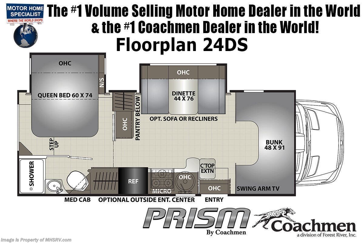 2022 Coachmen Prism Select 24DS RV for Sale in Alvarado, TX 76009 ...