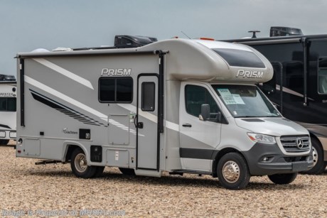 6/20/22  &lt;a href=&quot;http://www.mhsrv.com/coachmen-rv/&quot;&gt;&lt;img src=&quot;http://www.mhsrv.com/images/sold-coachmen.jpg&quot; width=&quot;383&quot; height=&quot;141&quot; border=&quot;0&quot;&gt;&lt;/a&gt;  MSRP $151,397. All New 2022 Coachmen Prism Select 24DS for sale at Motor Home Specialist; the #1 volume selling motor home dealership in the world. The Coachmen Prism is a luxurious, easy to drive, multi-use touring vehicle that provides unique styling and amenities. Options on this well appointed RV include dual auxiliary batteries, exterior entertainment center, and hydraulic leveling jacks. The Prism boasts an impressive list of features that include aluminum laminate sidewalls, high gloss color infused fiberglass, vinyl graphics, slide-out topper awnings, 3.6KW Onan LP generator, stainless still wheel inserts, 5K lb. hitch W/ 7-way plug, exterior LED marker lights, 3 camera monitoring system, solar power prep, power awning, molded plastic front cabover, rotating/reclining pilot &amp; co-pilot seats, hardwood cabinet doors, day/night window shades, full extension ball bearing drawer guides, 12V USB charging stations, wireless phone charger, child safety tether, interior LED lights, seamless thermofoil countertop, 3 burner range with oven, gas/electric water heater, upgraded mattress, WiFi ranger and much more! For additional details on this unit and our entire inventory including brochures, window sticker, videos, photos, reviews &amp; testimonials as well as additional information about Motor Home Specialist and our manufacturers please visit us at MHSRV.com or call 800-335-6054. At Motor Home Specialist, we DO NOT charge any prep or orientation fees like you will find at other dealerships. All sale prices include a 200-point inspection, interior &amp; exterior wash, detail service and a fully automated high-pressure rain booth test and coach wash that is a standout service unlike that of any other in the industry. You will also receive a thorough coach orientation with an MHSRV technician, a night stay in our delivery park featuring landscaped and covered pads with full hook-ups and much more! Read Thousands upon Thousands of 5-Star Reviews at MHSRV.com and See What They Had to Say About Their Experience at Motor Home Specialist. WHY PAY MORE? WHY SETTLE FOR LESS?