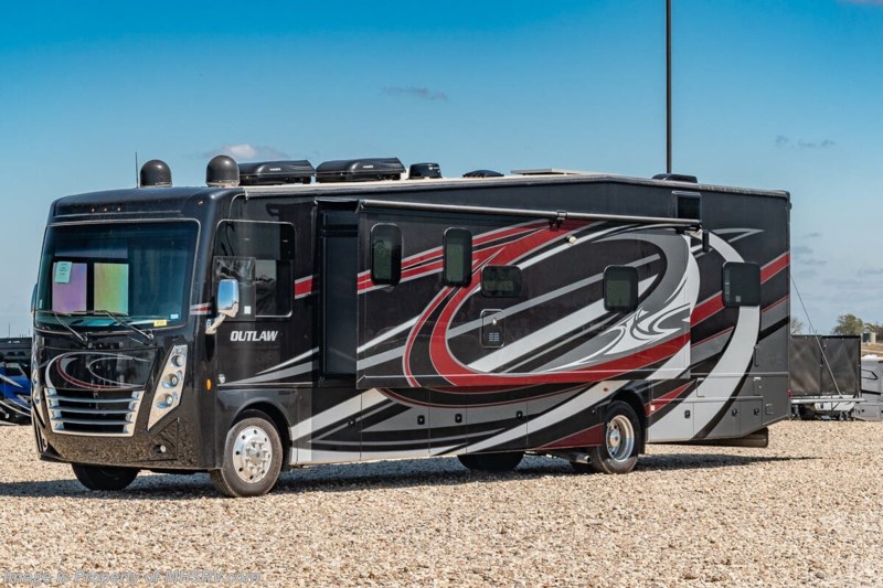 2020 Thor Motor Coach Outlaw Toy Hauler 38MB W/ Pwr OH Loft, 3 Cameras ...