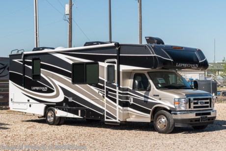 5-24-21  &lt;a href=&quot;http://www.mhsrv.com/coachmen-rv/&quot;&gt;&lt;img src=&quot;http://www.mhsrv.com/images/sold-coachmen.jpg&quot; width=&quot;383&quot; height=&quot;141&quot; border=&quot;0&quot;&gt;&lt;/a&gt;  Used Coachmen RV for sale- 2021 Coachmen Leprechaun 311FS with 2 slides, theater seats, and 4,696 miles. This RV is approximately 31 feet in length and features aluminum wheels, electronic automatic leveling system, 3 camera monitoring system, 2 Ducted A/Cs with a heat pump, 7.5K lb. hitch, 4KW Onan generator, tilt steering wheel, GPS, keyless entry, power windows, power door locks, electric/gas water heater, power patio awning, LED running lights, black tank rinsing system, exterior shower, exterior entertainment, inverter, booth converts to sleeper, solid surface kitchen counters with sink covers, convection microwave, 3 burner range with oven, residential refrigerator, glass door shower, combination washer/dryer, cab over bunk, 2 Flat Panel TVs, and much more. For more information and photos please visit Motor Home Specialist at www.MHSRV.com or call 800-335-6064.