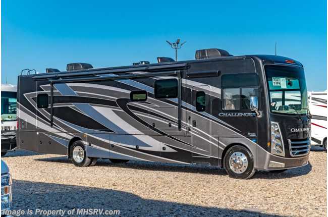 2022 Thor Motor Coach Challenger 37FH Bath &amp; 1/2 RV W/ Theater Seats, Inclining King Bed, OH Loft &amp; Ext TV