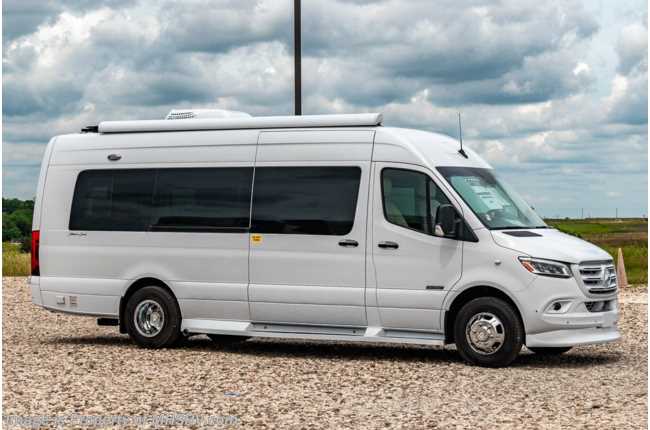 2022 American Coach Patriot MD4 Sprinter Diesel RV W/ Upgraded Seating, 4 Cameras, Satin Wood, WiFi &amp; Apple TV