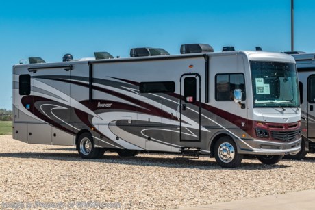 6-20  &lt;a href=&quot;http://www.mhsrv.com/fleetwood-rvs/&quot;&gt;&lt;img src=&quot;http://www.mhsrv.com/images/sold-fleetwood.jpg&quot; width=&quot;383&quot; height=&quot;141&quot; border=&quot;0&quot;&gt;&lt;/a&gt;  MSRP $256,922. New 2022 Fleetwood Bounder RV for sale at Motor Home Specialist, the #1 Volume Selling Motor Home Dealership in the World. This motorhome is 38 feet 9 inches in length and features the Ford 7.3 Triton V8 engine, dual pane frameless windows, auto gen start, remote powered heated mirrors with turn signals with side view cameras, auto leveling jack controls, residential refrigerator, large living room LED TV and much more. Options include the 3 burner range w/ oven, drop down Hide-A-Loft bed, King&#174; universal satellite system, SumoSprings&#174;, steering stabilizer system, washer/dryer combo, upgraded WiFi Ranger, power cord reel, 265W electrical solar panel, and collision mitigation. For additional details on this unit and our entire inventory including brochures, window sticker, videos, photos, reviews &amp; testimonials as well as additional information about Motor Home Specialist and our manufacturers please visit us at MHSRV.com or call 800-335-6054. At Motor Home Specialist, we DO NOT charge any prep or orientation fees like you will find at other dealerships. All sale prices include a 200-point inspection, interior &amp; exterior wash, detail service and a fully automated high-pressure rain booth test and coach wash that is a standout service unlike that of any other in the industry. You will also receive a thorough coach orientation with an MHSRV technician, a night stay in our delivery park featuring landscaped and covered pads with full hook-ups and much more! Read Thousands upon Thousands of 5-Star Reviews at MHSRV.com and See What They Had to Say About Their Experience at Motor Home Specialist. WHY PAY MORE? WHY SETTLE FOR LESS?