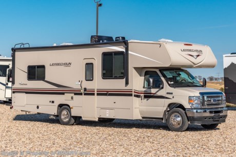 9-10 &lt;a href=&quot;http://www.mhsrv.com/coachmen-rv/&quot;&gt;&lt;img src=&quot;http://www.mhsrv.com/images/sold-coachmen.jpg&quot; width=&quot;383&quot; height=&quot;141&quot; border=&quot;0&quot;&gt;&lt;/a&gt;  MSRP $112,016. New 2022 Coachmen Leprechaun Model 270QB. This Class C RV measures approximately 29 feet 6 inches in length with a cabover loft and Ford chassis. This RV also features Coachmen’s Leprechaun Adventure Package which includes certified &quot;Green&quot; construction, Azdel Onboard&#174; composite sidewall and cab-over construction, full aluminum-framed structures, molded front wrap, high gloss color infused HD exterior fiberglass, stainless steel wheel liners, solar panel connection port, LP quick connect, power patio awning w/ LED light strip, upgraded side-view mirrors, generator w/ auto change over, Roto-Cast rear warehouse storage compartment, deluxe chassis package, in-dash backup monitor/camera, large living room TV, residential bed length w/ upgraded mattress, USB charging stations throughout, LED ceiling lights, upgraded cabinetry, one-piece thermo-foil countertops, single child tether at the forward-facing dinette, Winegard&#174; Air 360+ antenna, cab-over bunk ladder, recessed 3-burner range, roof A/C and Travel Easy RV Roadside Assistance. Options include a child safety net, 15K BTU A/C with heat pump upgrade, caramel painted cab, running boards, and the Adventure Plus Package with side-view cameras, gas &amp; electric water heater, and a convection oven. For more complete details on this unit and our entire inventory including brochures, window sticker, videos, photos, reviews &amp; testimonials as well as additional information about Motor Home Specialist and our manufacturers please visit us at MHSRV.com or call 800-335-6054. At Motor Home Specialist, we DO NOT charge any prep or orientation fees like you will find at other dealerships. All sale prices include a 200-point inspection, interior &amp; exterior wash, detail service and a fully automated high-pressure rain booth test and coach wash that is a standout service unlike that of any other in the industry. You will also receive a thorough coach orientation with an MHSRV technician, an RV Starter&#39;s kit, a night stay in our delivery park featuring landscaped and covered pads with full hook-ups and much more! Read Thousands upon Thousands of 5-Star Reviews at MHSRV.com and See What They Had to Say About Their Experience at Motor Home Specialist. WHY PAY MORE?... WHY SETTLE FOR LESS?