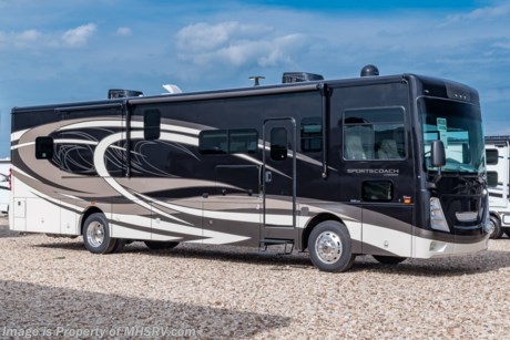 1/23/23  &lt;a href=&quot;http://www.mhsrv.com/coachmen-rv/&quot;&gt;&lt;img src=&quot;http://www.mhsrv.com/images/sold-coachmen.jpg&quot; width=&quot;383&quot; height=&quot;141&quot; border=&quot;0&quot;&gt;&lt;/a&gt;  MSRP $333,293. All-New 2022 Coachmen Sportscoach SRS 365RB Bath &amp; 1/2 measures approximately 40 feet in length and features a 340HP Cummins 6.7ISB engine, (2) slide-outs, king size bed and residential refrigerator.  A few new features for 2022 include a new front cap with back-lit badge, new headlamp styling, all new exterior paint colors &amp; schemes, general d&#233;cor updates throughout, 3 burner stove, two 15K BTU heat pumps are now standard, USB charge ports on each side of the bed and a roof mounted solar panel. Options include the beautiful full body paint exterior with double clearcoat and Diamond Shield paint protection, theater seats, outside kitchen, In-Motion Satellite, and washer/dryer. This beautiful RV also has an impressive list of standard features that include raised panel hardwood cabinet doors throughout, power front privacy shade, solid surface countertops throughout, convection microwave, front cockpit salon bunk, digital dash, privacy shades through-out, 6.0 dsl generator with auto gen start, 2000 watt inverter and much more. For additional details on this unit and our entire inventory including brochures, window sticker, videos, photos, reviews &amp; testimonials as well as additional information about Motor Home Specialist and our manufacturers please visit us at MHSRV.com or call 800-335-6054. At Motor Home Specialist, we DO NOT charge any prep or orientation fees like you will find at other dealerships. All sale prices include a 200-point inspection, interior &amp; exterior wash, detail service and a fully automated high-pressure rain booth test and coach wash that is a standout service unlike that of any other in the industry. You will also receive a thorough coach orientation with an MHSRV technician, a night stay in our delivery park featuring landscaped and covered pads with full hook-ups and much more! Read Thousands upon Thousands of 5-Star Reviews at MHSRV.com and See What They Had to Say About Their Experience at Motor Home Specialist. WHY PAY MORE? WHY SETTLE FOR LESS?
