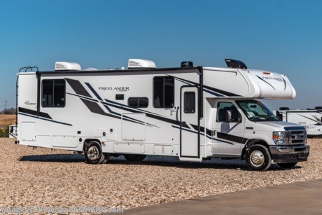 4-18-22 &lt;a href=&quot;http://www.mhsrv.com/coachmen-rv/&quot;&gt;&lt;img src=&quot;http://www.mhsrv.com/images/sold-coachmen.jpg&quot; width=&quot;383&quot; height=&quot;141&quot; border=&quot;0&quot;&gt;&lt;/a&gt;  MSRP $140,848. The All-New 2022 Coachmen Freelander Model 31MB for sale at Motor Home Specialist; the #1 volume selling motor home dealership in the world! This Class C RV is approximately 32 feet and 11 inches in length and features a large cab-over loft, the all-new Ford engine, and chassis. Motor Home Specialist includes the CRV Comfort Ride Premier Package option which features SumoSpring Front Shock Absorbers, SuperSpring Rear Self-Adjusting Helper Spring, Chassis Electronic Stability Control, Dynamic Balanced Driveshaft System and Heavy Duty Front and Rear Stabilizer Bars. This incredibly well-appointed RV also features Coachmen’s Premier Package which includes certified &quot;Green&quot; construction, Azdel Onboard&#174; composite sidewall and cab-over construction, full aluminum-framed structures, molded front wrap, stainless steel wheel liners, solar panel connection port, LP quick connect, power patio awning w/ LED light strip, upgraded side-view mirrors, Onan generator w/ auto change over, Roto-Cast rear warehouse storage compartment, deluxe chassis package, metal running boards, exterior shower, black tank rinsing system, in-dash backup monitor/camera, large living room TV, residential bed length w/ upgraded mattress, USB charging stations throughout, LED ceiling lights, one-piece thermo-foil countertops, single child tether at the forward-facing dinette, Coachmen’s Even-Cool A/C ducting system, Winegard&#174; Air 360+ antenna, recessed 3-burner range w/ Oven, cab-over bunk ladder w/ child safety net, power roof vents with MaxxAir covers, roof A/C, and Travel Easy RV Roadside Assistance. Additional options include driver/passenger swivel seats, windshield cover, cockpit folding table, exterior camp kitchen, equalizer stabilizer jacks, dual A/Cs, auto generator start with inverter, dual batteries, molded fiberglass front cap, Winegard Gateway-WiFi booster &amp; 4G LTE, exterior entertainment center w/ Bluetooth soundbar, and the Premier Plus Package with side-view cameras, gas &amp; electric water heater, convection oven, heated holding tanks, and heated remote side-view mirrors. For additional details on this unit and our entire inventory including brochures, window stickers, videos, photos, reviews &amp; testimonials as well as additional information about Motor Home Specialist and our manufacturers please visit us at MHSRV.com or call 800-335-6054. At Motor Home Specialist, we DO NOT charge any prep or orientation fees as you will find at other dealerships. All sale prices include a 200-point inspection, interior &amp; exterior wash, detail service, and a fully automated high-pressure rain booth test and coach wash that is a standout service unlike that of any other in the industry. You will also receive a thorough coach orientation with an MHSRV technician, a night stay in our delivery park featuring landscaped and covered pads with full hook-ups, and much more! Read Thousands upon Thousands of 5-Star Reviews at MHSRV.com and See What They Had to Say About Their Experience at Motor Home Specialist. WHY PAY MORE? WHY SETTLE FOR LESS?