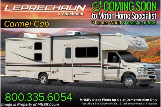 2022 Coachmen Leprechaun 300BH Bunk Model W/ CRV Pkg, Dual A/C System, Swivel Seat