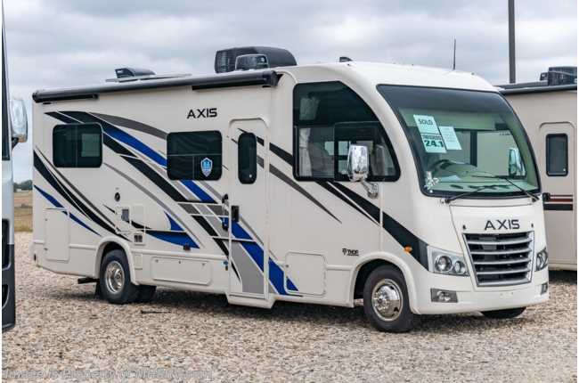 2022 Thor Motor Coach Axis 24.1 W/King Bed Conversion, Bedroom TV &amp; Solar