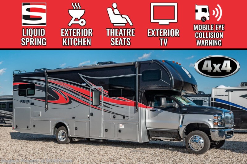2023 Nexus Rebel 35R Bunk House 4x4 International® CV™ Series Super C W ...