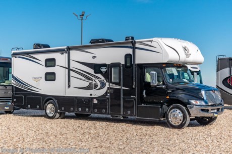 sold 4-1-22 M.S.R.P. $244,240. Introducing the all-new Nexus Triumph International Diesel Super C! The Nexus Triumph 35TSC is approximately 36 feet 1 inches in length with 2 slides featuring an OH loft, king size bed and a spacious living area. This beautiful RV features the optional Slate cabinetry, skirt paint, convection microwave oven, upgraded living room A/C, oven, bedroom TV, outside entertainment center, cab over side window, roof ladder and side view cameras. The Nexus Triumph boasts an impressive list of standard features that truly separate it from the competition including a high strength low alloy light weight steel cage throughout, laminated steel framed floor, radius tinted windows, heated and remote mirrors, lighted rubber-lined galvanized trunk boxes, diesel generator, HVAC metal ducting in roof, residential refrigerator with inverter, whole-coach water filtration system, stainless steel sink in kitchen, LED interior lighting, large living room TV, seamless wraparound fiberglass roof and so much more! For additional details on this unit and our entire inventory including brochures, window sticker, videos, photos, reviews &amp; testimonials as well as additional information about Motor Home Specialist and our manufacturers please visit us at MHSRV.com or call 800-335-6054. At Motor Home Specialist, we DO NOT charge any prep or orientation fees like you will find at other dealerships. All sale prices include a 200-point inspection, interior &amp; exterior wash, detail service and a fully automated high-pressure rain booth test and coach wash that is a standout service unlike that of any other in the industry. You will also receive a thorough coach orientation with an MHSRV technician, a night stay in our delivery park featuring landscaped and covered pads with full hook-ups and much more! Read Thousands upon Thousands of 5-Star Reviews at MHSRV.com and See What They Had to Say About Their Experience at Motor Home Specialist. WHY PAY MORE? WHY SETTLE FOR LESS?