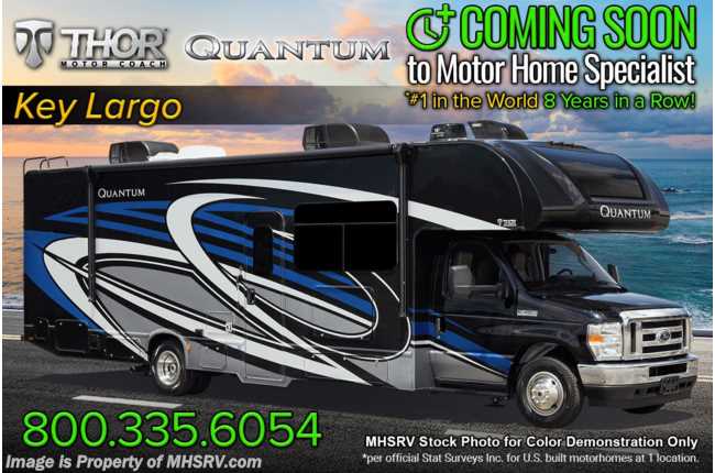 2022 Thor Motor Coach Quantum KW29 W/ Luxury Collection, Dual A/C, King, Solar, W/D Prep, 40&quot; TV