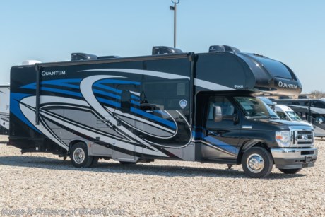 4-9 &lt;a href=&quot;http://www.mhsrv.com/thor-motor-coach/&quot;&gt;&lt;img src=&quot;http://www.mhsrv.com/images/sold-thor.jpg&quot; width=&quot;383&quot; height=&quot;141&quot; border=&quot;0&quot;&gt;&lt;/a&gt; MSRP $182,186. New 2022 Thor Motor Coach Quantum KW29 Class C RV is approximately 30 feet 11 inches in length with two slides and a Ford chassis. More features include touchscreen dash radio, back-up monitor, stainless steel wheel liners, solid surface kitchen counter-top, premium window privacy shades, exterior shower. Additional options include the beautiful full-body paint exterior, upgraded Luxury Collection wood, power drivers seat, cockpit carpet mat, cab-over child safety net, single child safety tether, solar charging system with controller, 12V attic fan in overhead bunk and (2) roof A/Cs. The Quantum luxury Class C RV has an incredible list of standard features including beautiful hardwood cabinets, a cabover loft with skylight (N/A with cabover entertainment center), dash applique, power windows and locks, power patio awning with integrated LED lighting, roof ladder, in-dash media center, Onan generator, cab A/C, battery disconnect switch and much more. For additional details on this unit and our entire inventory including brochures, window sticker, videos, photos, reviews &amp; testimonials as well as additional information about Motor Home Specialist and our manufacturers please visit us at MHSRV.com or call 800-335-6054. At Motor Home Specialist, we DO NOT charge any prep or orientation fees like you will find at other dealerships. All sale prices include a 200-point inspection, interior &amp; exterior wash, detail service and a fully automated high-pressure rain booth test and coach wash that is a standout service unlike that of any other in the industry. You will also receive a thorough coach orientation with an MHSRV technician, a night stay in our delivery park featuring landscaped and covered pads with full hook-ups and much more! Read Thousands upon Thousands of 5-Star Reviews at MHSRV.com and See What They Had to Say About Their Experience at Motor Home Specialist. WHY PAY MORE? WHY SETTLE FOR LESS?