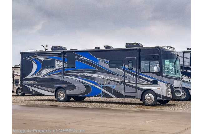 2022 Forest River Georgetown GT7 36D7 Bath &amp; 1/2 W/ Theater Seating, FBP, Stack W/D, King Size Bed &amp; Dual Pane