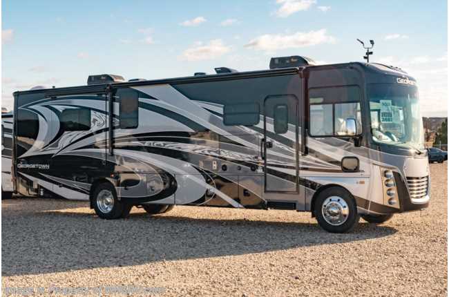 2022 Forest River Georgetown GT7 36D7 Bath &amp; 1/2 W/ Theater Seating, Stack W/D, King Bed, Dual Pane