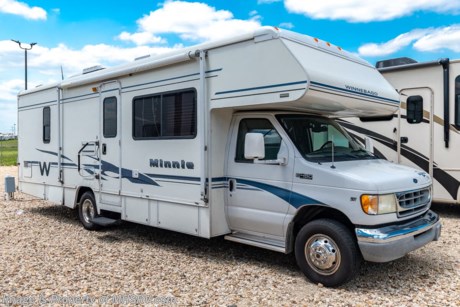 6/24/21  &lt;a href=&quot;http://www.mhsrv.com/winnebago-rvs/&quot;&gt;&lt;img src=&quot;http://www.mhsrv.com/images/sold-winnebago.jpg&quot; width=&quot;383&quot; height=&quot;141&quot; border=&quot;0&quot;&gt;&lt;/a&gt;  Used Winnebago RV – 2003 Winnebago Minnie 293 is approximately 29 feet 6 inches in length with 2 slides, 43,152 miles and features aluminum wheels, 2 ducted A/Cs, Onan generator, Ford engine, Ford chassis, tilt steering wheel, power windows, power door locks, cruise control, patio awning, pass-thru storage, exterior shower, exterior entertainment, booth converts to sleeper, solid surface kitchen counters with sink covers, 3 burner range, glass shower door, 2 flat screen TVs and much more. For additional information and photos please visit Motor Home Specialist at www.MHSRV.com or call 800-335-6054.