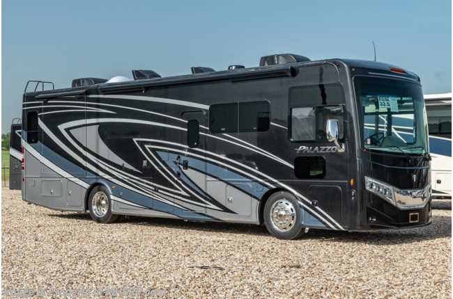 2023 Thor Motor Coach Palazzo 33.5 Bunk House Diesel Pusher W/ Pwr OH Loft, Solar and 3 Camera Monitoring