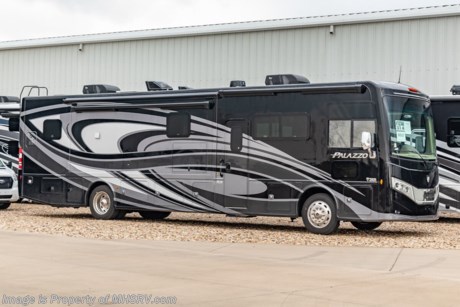 1/4/22  &lt;a href=&quot;http://www.mhsrv.com/thor-motor-coach/&quot;&gt;&lt;img src=&quot;http://www.mhsrv.com/images/sold-thor.jpg&quot; width=&quot;383&quot; height=&quot;141&quot; border=&quot;0&quot;&gt;&lt;/a&gt;  MSRP $323,775. The New 2022 Thor Motor Coach Palazzo Diesel Pusher Model 37.4 features theater seats, a power drop down loft, 100-watt solar charging system, 340 HP Cummins diesel engine with 700 lbs. of torque and a Freightliner XC chassis. Standard features include bluetooth soundbar &amp; large LED Tv in the exterior entertainment center, induction cooktop, touchscreen multiplex control system with smartphone app, Winegard ConnecT 2.0 4G/Wi-Fi system, 360 Siphon Vent cap and metal adjustable shelving hardware throughout. The Palazzo also features a Carefree Latitude legless awning with Fixguard weather wrap, invisible front paint protection &amp; front electric drop-down overhead loft, Onan diesel generator with AGS, solid surface counters, power driver&#39;s seat, inverter, residential refrigerator, solid surface countertops, (2) ducted roof A/C units, 3-camera monitoring system, one piece windshield, fiberglass storage compartments, fully automatic hydraulic leveling system, automatic entry step and much more. For more complete details on this unit and our entire inventory including brochures, window sticker, videos, photos, reviews &amp; testimonials as well as additional information about Motor Home Specialist and our manufacturers please visit us at MHSRV.com or call 800-335-6054. At Motor Home Specialist, we DO NOT charge any prep or orientation fees like you will find at other dealerships. All sale prices include a 200-point inspection, interior &amp; exterior wash, detail service and a fully automated high-pressure rain booth test and coach wash that is a standout service unlike that of any other in the industry. You will also receive a thorough coach orientation with an MHSRV technician, an RV Starter&#39;s kit, a night stay in our delivery park featuring landscaped and covered pads with full hook-ups and much more! Read Thousands upon Thousands of 5-Star Reviews at MHSRV.com and See What They Had to Say About Their Experience at Motor Home Specialist. WHY PAY MORE?... WHY SETTLE FOR LESS?