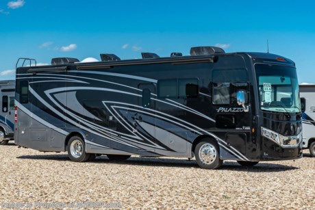 MSRP $317,025. The New 2023 Thor Motor Coach Palazzo Diesel Pusher Model 33.6 features a power drop down loft, 100-watt solar charging system, 300 HP Cummins diesel engine with 660 lbs. of torque and a Freightliner XC chassis. Standard features include bluetooth soundbar &amp; large LED Tv in the exterior entertainment center, induction cooktop, touchscreen multiplex control system with smartphone app, Winegard ConnecT 2.0 4G/Wi-Fi system, 360 Siphon Vent cap and metal adjustable shelving hardware throughout. The Palazzo also features a Carefree Latitude legless awning with Fixguard weather wrap, invisible front paint protection &amp; front electric drop-down overhead loft, Onan diesel generator with AGS, solid surface counters, power driver&#39;s seat, inverter, residential refrigerator, solid surface countertops, (2) ducted roof A/C units, 3-camera monitoring system, one piece windshield, fiberglass storage compartments, fully automatic hydraulic leveling system, automatic entry step and much more. For additional details on this unit and our entire inventory including brochures, window sticker, videos, photos, reviews &amp; testimonials as well as additional information about Motor Home Specialist and our manufacturers please visit us at MHSRV.com or call 800-335-6054. At Motor Home Specialist, we DO NOT charge any prep or orientation fees like you will find at other dealerships. All sale prices include a 200-point inspection, interior &amp; exterior wash, detail service and a fully automated high-pressure rain booth test and coach wash that is a standout service unlike that of any other in the industry. You will also receive a thorough coach orientation with an MHSRV technician, a night stay in our delivery park featuring landscaped and covered pads with full hook-ups and much more! Read Thousands upon Thousands of 5-Star Reviews at MHSRV.com and See What They Had to Say About Their Experience at Motor Home Specialist. WHY PAY MORE? WHY SETTLE FOR LESS?