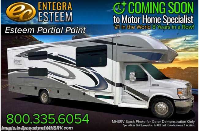 2023 Entegra Coach Esteem 27U W/ Dual A/Cs, Sun-Folding Windshield Shade &amp; Customer Value Pkg