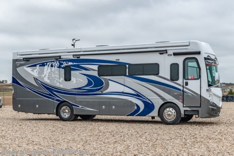 MSRP $450,793. New 2022 Fleetwood Discovery LXE 36HQ for sale at Motor Home Specialist; the #1 Volume Selling Motor Home Dealership in the World. This Beautiful RV is approximately 36 feet 9 inches in length and features 4 slides, king bed, private master suite, and large living area. This exclusive RV features the optional Oceanfront Collection, Wingard In-Motion satellite, exterior freezer, motion power lounge, drop down bed, second roof mounted patio awning, window awning package, blind spot detection, technology package and heated tile flooring in the rear. The Fleetwood Discovery LXE boasts an impressive list of standard features including a recessed induction cooktop, convection microwave,  residential refrigerator, full-coach water filtration system, power entry step cover, Safe-T-View camera system, washer and dryer, dishwasher, stainless steel farmhouse style galley sink, Firefly system color touch screen, updated dash with dual LED screens, digital dash, fully integrated smart wheel controls, push button start with key fob, new Freedom Bridge platform, auto LED headlights, solar panel, WiFi system with WiFi Ranger, full extension drawer guides, tile glass door shower, Firefly multiplex wiring, Aqua Hot, 8KW Onan generator, full pass through exterior storage with LED lighting, exterior entertainment center w/ soundbar and much more. For more complete details on this unit and our entire inventory including brochures, window sticker, videos, photos, reviews &amp; testimonials as well as additional information about Motor Home Specialist and our manufacturers please visit us at MHSRV.com or call 800-335-6054. At Motor Home Specialist, we DO NOT charge any prep or orientation fees like you will find at other dealerships. All sale prices include a 200-point inspection, interior &amp; exterior wash, detail service and a fully automated high-pressure rain booth test and coach wash that is a standout service unlike that of any other in the industry. You will also receive a thorough coach orientation with an MHSRV technician, an RV Starter&#39;s kit, a night stay in our delivery park featuring landscaped and covered pads with full hook-ups and much more! Read Thousands upon Thousands of 5-Star Reviews at MHSRV.com and See What They Had to Say About Their Experience at Motor Home Specialist. WHY PAY MORE?... WHY SETTLE FOR LESS?