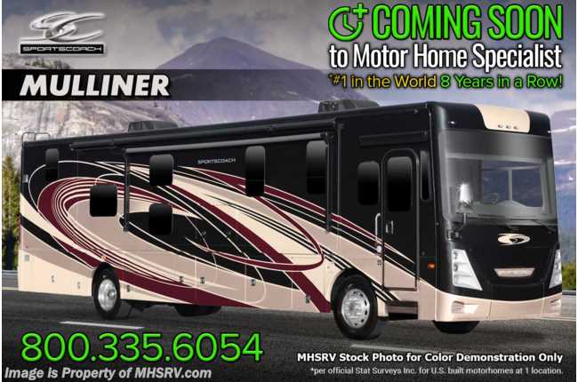 2023 Coachmen Sportscoach 403QS W/ W/D, Dual Pane Windows, Theater Seating, Satellite &amp; 2 Upgraded A/Cs
