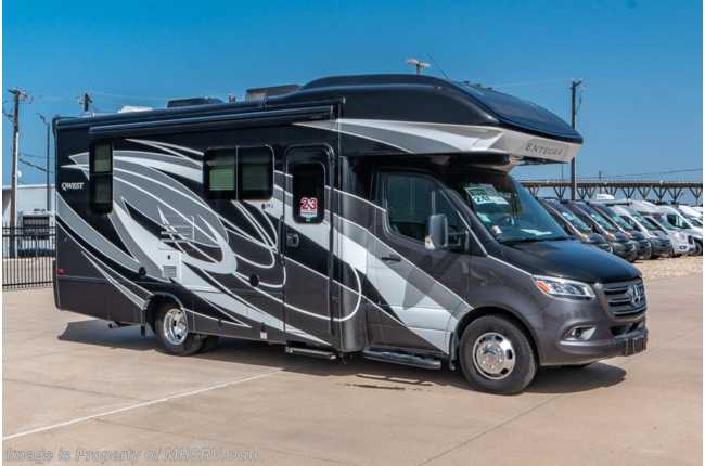 2022 Entegra Coach Qwest 24L W/ Theater Seating Sofa, Diesel Gen, Hydraulic Auto Leveling and More!