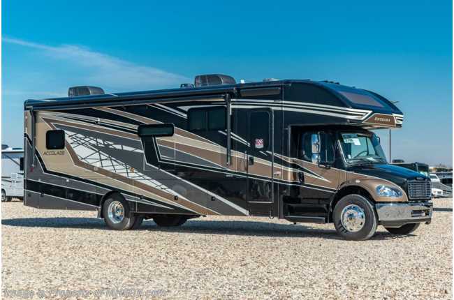 2022 Entegra Coach Accolade 37M Diesel Super C W/ Theater Seating, Combo W/D, Slideout Tray W/ Electric Cooler &amp; Satellite