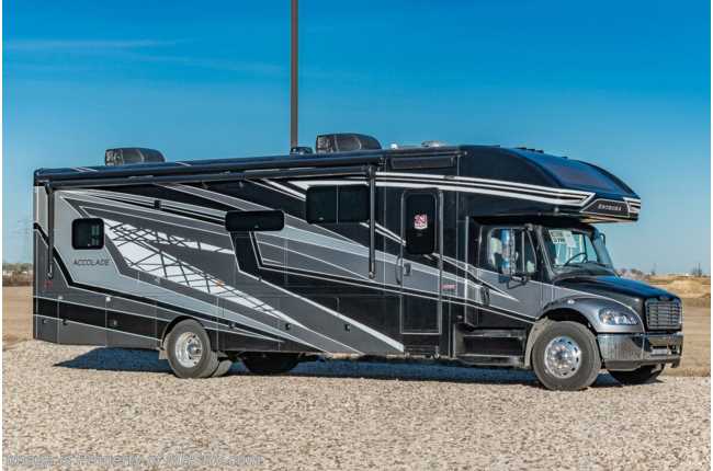 2022 Entegra Coach Accolade 37M Super C W/ Combo W/D, Theater Seating, Electric Basement Cooler &amp; Satellite