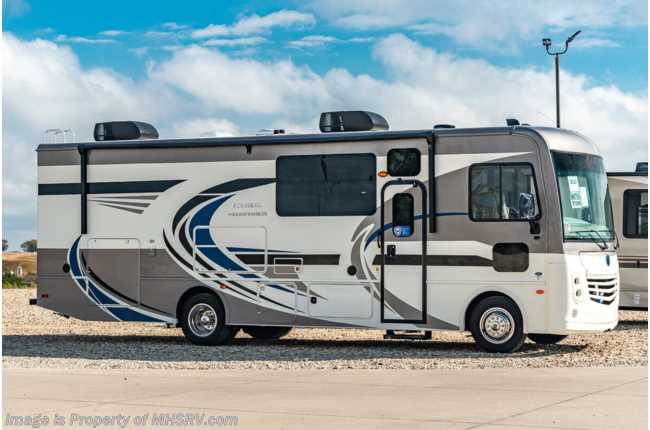 2022 Holiday Rambler Admiral 29M W/ Oceanfront Collection, Partial Paint, 2 A/Cs, King Bed, Ext. TV &amp; More