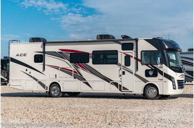2022 Thor Motor Coach A.C.E. 33.1 W/ Partial Paint, Single Child Safety Tether, Solar Charging System &amp; More