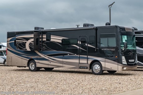 9-10 &lt;a href=&quot;http://www.mhsrv.com/coachmen-rv/&quot;&gt;&lt;img src=&quot;http://www.mhsrv.com/images/sold-coachmen.jpg&quot; width=&quot;383&quot; height=&quot;141&quot; border=&quot;0&quot;&gt;&lt;/a&gt;  MSRP $327,831. All-New 2022 Coachmen Sportscoach SRS 365RB Bath &amp; 1/2 measures approximately 40 feet in length and features a 340HP Cummins 6.7ISB engine, (2) slide-outs, king size bed and residential refrigerator.  A few new features for 2021 include a new front cap with back-lit badge, new headlamp styling, all new exterior paint colors &amp; schemes, general d&#233;cor updates throughout, 3 burner stove, two 15K BTU heat pumps are now standard, USB charge ports on each side of the bed and a roof mounted solar panel. Options include the Diamond Shield paint protection, aluminum wheels, power theater seating, outside kitchen, In-Motion Satellite, and washer/dryer. This beautiful RV also has an impressive list of standard features that include raised panel hardwood cabinet doors throughout, power front privacy shade, solid surface countertops throughout, convection microwave, front cockpit salon bunk, digital dash, privacy shades through-out, 6.0 dsl generator with auto gen start, 2000 watt inverter and much more. For additional details on this unit and our entire inventory including brochures, window sticker, videos, photos, reviews &amp; testimonials as well as additional information about Motor Home Specialist and our manufacturers please visit us at MHSRV.com or call 800-335-6054. At Motor Home Specialist, we DO NOT charge any prep or orientation fees like you will find at other dealerships. All sale prices include a 200-point inspection, interior &amp; exterior wash, detail service and a fully automated high-pressure rain booth test and coach wash that is a standout service unlike that of any other in the industry. You will also receive a thorough coach orientation with an MHSRV technician, a night stay in our delivery park featuring landscaped and covered pads with full hook-ups and much more! Read Thousands upon Thousands of 5-Star Reviews at MHSRV.com and See What They Had to Say About Their Experience at Motor Home Specialist. WHY PAY MORE? WHY SETTLE FOR LESS?