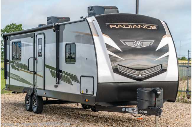 2022 Cruiser RV Radiance 27RE RV for Sale W/ LED TV, King, 2 A/Cs &amp; Stabilizers