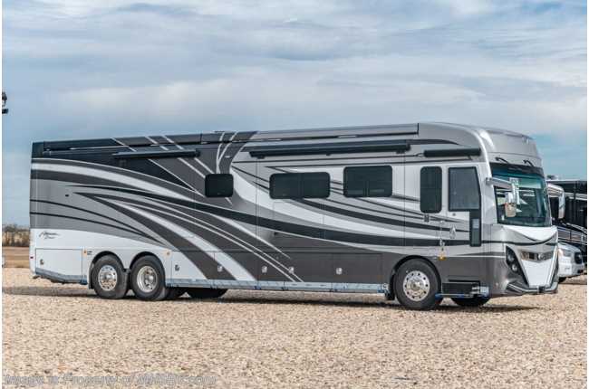 2022 American Coach American Dream 42Q Bath &amp; 1/2 W/ Ext. Freezer, Theater Seats, Dishwasher, 2nd Full Bay Slide Out Tray &amp; More