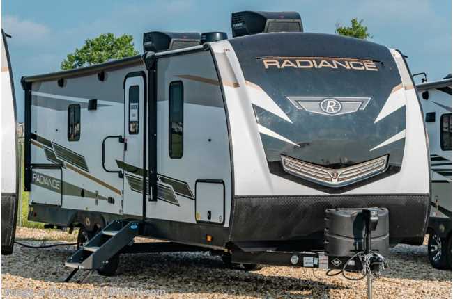 2022 Cruiser RV Radiance R-26KB W/ Power Stabilizing Jacks, Second A/C, 50Amp, Theater Seats, LED TV &amp; More