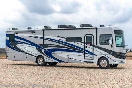 4-18 &lt;a href=&quot;http://www.mhsrv.com/fleetwood-rvs/&quot;&gt;&lt;img src=&quot;http://www.mhsrv.com/images/sold-fleetwood.jpg&quot; width=&quot;383&quot; height=&quot;141&quot; border=&quot;0&quot;&gt;&lt;/a&gt;  MSRP $254,287. New 2022 Fleetwood Bounder 36F 2 Full Bath, Bunk Model for sale at Motor Home Specialist, the #1 Volume Selling Motor Home Dealership in the World. This motorhome is 38 feet 9 inches in length and features the Ford 7.3 Triton V8 engine, dual pane frameless windows, auto gen start, remote powered heated mirrors with turn signals with side view cameras, auto leveling jack controls, residential refrigerator, large living room LED TV and much more. Options include 3 burner range with oven, combination washer and dryer, theater seating sofa, electric drop down bed, upgraded Wi-Fi ranger, King Stationary Satellite Universal System, solar panel, steering stabilizer system, collision mitigation, and power cord reel. For additional details on this unit and our entire inventory including brochures, window sticker, videos, photos, reviews &amp; testimonials as well as additional information about Motor Home Specialist and our manufacturers please visit us at MHSRV.com or call 800-335-6054. At Motor Home Specialist, we DO NOT charge any prep or orientation fees like you will find at other dealerships. All sale prices include a 200-point inspection, interior &amp; exterior wash, detail service and a fully automated high-pressure rain booth test and coach wash that is a standout service unlike that of any other in the industry. You will also receive a thorough coach orientation with an MHSRV technician, a night stay in our delivery park featuring landscaped and covered pads with full hook-ups and much more! Read Thousands upon Thousands of 5-Star Reviews at MHSRV.com and See What They Had to Say About Their Experience at Motor Home Specialist. WHY PAY MORE? WHY SETTLE FOR LESS?