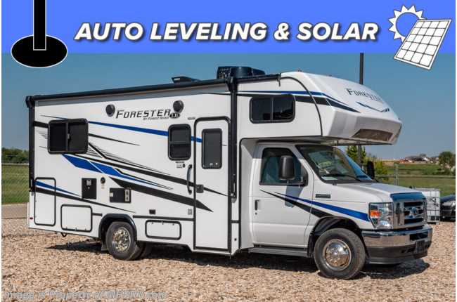 2023 Forest River Forester LE 2351LE W/ Automatic Leveling Jacks, Arctic Package, Upgraded A/C, Solar