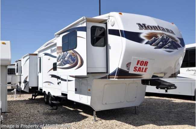 2010 Keystone Montana W/5 Slides (3750) Used 5th Wheel RV For Sale