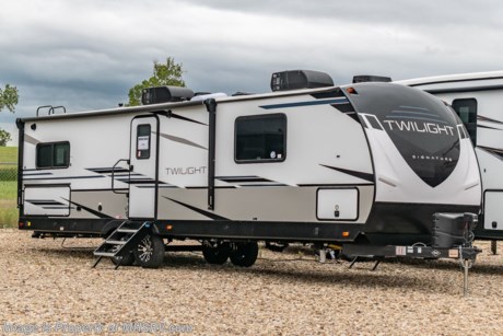 5-26-22 &lt;a href=&quot;http://www.mhsrv.com/travel-trailers/&quot;&gt;&lt;img src=&quot;http://www.mhsrv.com/images/sold-traveltrailer.jpg&quot; width=&quot;383&quot; height=&quot;141&quot; border=&quot;0&quot;&gt;&lt;/a&gt;  The 2022 Twilight Luxury Travel Trailer by Thor Industry&#39;s Cruiser RV Division. Model TWS 3100 is approximately 35 feet 11 inches in length featuring a large living area, large windows for tons of natural light and upgraded amenities inside &amp; out! This amazing RV hosts the Signature Package which features a King Size Serta Comfort Mattress, Dual Nightstands w/ 110v Power, Black-Out Roller Shades, Goodyear Tires w/ Aluminum Rims, Dexter Axles, Power Tongue Jack, 15K BTU High-Performance AC, Whole-Home Dual Ducted AC System, Insulated Holding Tanks w/ Forced Heat Protection , Triple Seal Slide System Technology, Rain-A-Way Radius Roof Construction, Solid Surface Kitchen Countertops, Stainless Steel Fridge, Gourmet Recessed Oven, High Output Range Hood,  Residential High-Rise Faucet w/ Pull-out Sprayer, Dream Dinette Tech System, Residential Tri-Fold Sofa, Porcelain Toilet, Large LED TV and a Bluetooth Stereo System. This Twilight also features the optional theater seating OPI sofa, 2nd 13.5K BTU A/C, and 50 amp service. MSRP $58,667. For additional details on this unit and our entire inventory including brochures, window sticker, videos, photos, reviews &amp; testimonials as well as additional information about Motor Home Specialist and our manufacturers please visit us at MHSRV.com or call 800-335-6054. At Motor Home Specialist, we DO NOT charge any prep or orientation fees like you will find at other dealerships. All sale prices include a 200-point inspection, interior &amp; exterior wash, detail service and a fully automated high-pressure rain booth test and coach wash that is a standout service unlike that of any other in the industry. You will also receive a thorough coach orientation with an MHSRV technician, a night stay in our delivery park featuring landscaped and covered pads with full hook-ups and much more! Read Thousands upon Thousands of 5-Star Reviews at MHSRV.com and See What They Had to Say About Their Experience at Motor Home Specialist. WHY PAY MORE? WHY SETTLE FOR LESS?