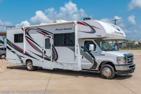 /picked up 12-13-21 &lt;a href=&quot;http://www.mhsrv.com/thor-motor-coach/&quot;&gt;&lt;img src=&quot;http://www.mhsrv.com/images/sold-thor.jpg&quot; width=&quot;383&quot; height=&quot;141&quot; border=&quot;0&quot;&gt;&lt;/a&gt;  ***Consignment*** Used Thor Motor Coach for sale – 2021 Thor Four Winds 28	Z is approximately  29 feet 11 inches in length with 1 slide, 10,836 miles and features ducted A/C, Onan generator, Ford engine, Ford chassis, tilt and telescoping steering wheel, power windows, power door locks, cruise control, electric/gas water heater, power patio awning, pass-thru storage, LED running lights, black tank rinsing system, booth converts to sleeper, night shades, 3 burner range with oven, 2 flat screen TVs and much more. For additional information and photos, please visit Motor Home Specialist at www.MHSRV.com or call 800-335-6054.