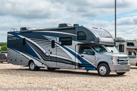3-16 &lt;a href=&quot;http://www.mhsrv.com/thor-motor-coach/&quot;&gt;&lt;img src=&quot;http://www.mhsrv.com/images/sold-thor.jpg&quot; width=&quot;383&quot; height=&quot;141&quot; border=&quot;0&quot;&gt;&lt;/a&gt; MSRP $303,323. New 2023 Thor Motor Coach Magnitude RS36 4 X 4 Bunk Model Super C Diesel. The RS36 floor plan measures approximately 37 feet 9 inches in length and is highlighted by a full wall slide, king size bed, exterior kitchen, theater seating with footrests, washer/dryer prep, a spacious bathroom with dual entrances and a great kitchen and living room layout with tons of sleeping and dining space for the family! It is powered by the Ford&#174; 6.7L Power Stroke&#174; V8 turbo diesel engine with 330HP, 825 lb.-ft. torque and 10 speed transmission with selectable drive modes including Tow/Haul, Eco, Deep Sand/Snow. Additional driver comforts found on the F600 4 X 4 chassis include audible lane departure warning system, pre-collision assist with automatic emergency braking (AEB) and forward collision warning, automatic headlights, FordPass™ Connect 4G Wi-Fi modem, fog lamps, rear view mirror with backup monitor, SYNC&#174; 3 enhanced voice recognition communications and entertainment system, color touchscreen, 911 assist, AppLink and smart-charging USB ports, navigation, side view cameras, emergency engine start switch and much more! This beautiful Super C luxury diesel RV also features the optional Solar Panel Plus Package as well as the upgraded cabinetry. The RV also features aluminum wheels, automatic leveling jacks, power patio awning with LED lighting, frameless windows, keyless entry, residential refrigerator, large OTR convection microwave, solid surface kitchen counter top, ball bearing drawer guides, large TV in living area, exterior entertainment center with sound bar, Onan diesel generator with automatic generator start, multiplex wiring control system, tankless water heater, 1800-watt inverter and much more. For additional details on this unit and our entire inventory including brochures, window sticker, videos, photos, reviews &amp; testimonials as well as additional information about Motor Home Specialist and our manufacturers please visit us at MHSRV.com or call 800-335-6054. At Motor Home Specialist, we DO NOT charge any prep or orientation fees like you will find at other dealerships. All sale prices include a 200-point inspection, interior &amp; exterior wash, detail service and a fully automated high-pressure rain booth test and coach wash that is a standout service unlike that of any other in the industry. You will also receive a thorough coach orientation with an MHSRV technician, a night stay in our delivery park featuring landscaped and covered pads with full hook-ups and much more! Read Thousands upon Thousands of 5-Star Reviews at MHSRV.com and See What They Had to Say About Their Experience at Motor Home Specialist. WHY PAY MORE? WHY SETTLE FOR LESS?