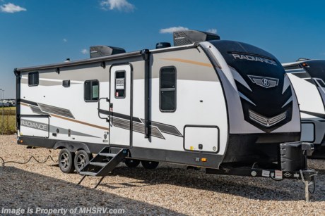 9-10 &lt;a href=&quot;http://www.mhsrv.com/travel-trailers/&quot;&gt;&lt;img src=&quot;http://www.mhsrv.com/images/sold-traveltrailer.jpg&quot; width=&quot;383&quot; height=&quot;141&quot; border=&quot;0&quot;&gt;&lt;/a&gt;  MSRP $46,251. The 2022 Cruiser RV Radiance Travel Trailer Ultra-Lite 25BH Bunk Model with sliding king bed for sale at Motor Home Specialist; the #1 Volume Selling Motor Home Dealership in the World. This beautiful travel trailer features the Radiance Ultra-Lite package as well as the Camping in Style package. A few features from this impressive list of packages include solid surface counter tops with sink covers, black appliances, electric awning with LED light, fiberglass front cap with integrated LED lighting, solid fold away entry step, kind bed and much more. It also features the Cruiser Climate Defense Package which features heated and enclosed underbelly, high output furnace with ducting and more. Additional options include a LED TV, 50 amp service, power stabilizer jacks, power tongue jacks, and a second A/C unit. For more complete details on this unit and our entire inventory including brochures, window sticker, videos, photos, reviews &amp; testimonials as well as additional information about Motor Home Specialist and our manufacturers please visit us at MHSRV.com or call 800-335-6054. At Motor Home Specialist, we DO NOT charge any prep or orientation fees like you will find at other dealerships. All sale prices include a 200-point inspection and interior &amp; exterior wash and detail service. You will also receive a thorough RV orientation with an MHSRV technician, an RV Starter&#39;s kit, a night stay in our delivery park featuring landscaped and covered pads with full hook-ups and much more! Read Thousands upon Thousands of 5-Star Reviews at MHSRV.com and See What They Had to Say About Their Experience at Motor Home Specialist. WHY PAY MORE?... WHY SETTLE FOR LESS?