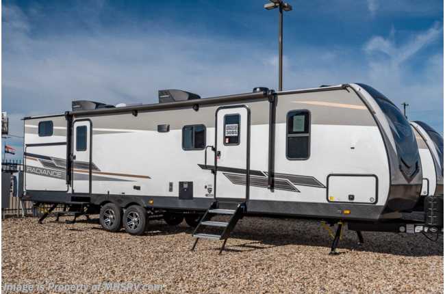 2022 Cruiser RV Radiance 30DS W/ 2nd A/C, Power Tongue Jack, Power Stabilizers, LED TV, 50AMP, &amp; Cruiser Climate Defense Pkg.