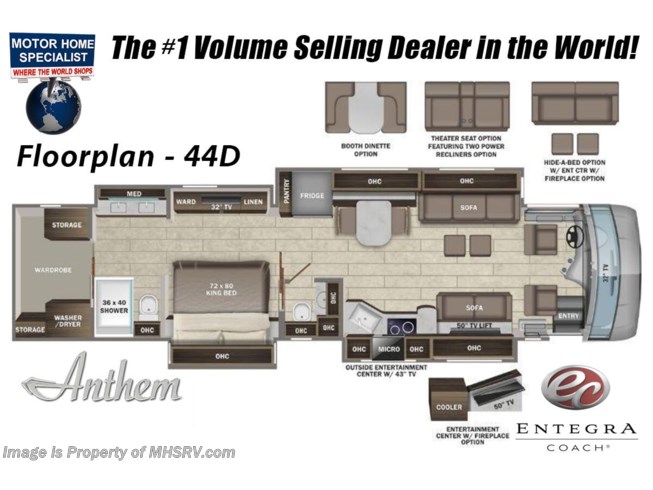 Manufacturer changes and/or options may alter floor plan of unit for sale